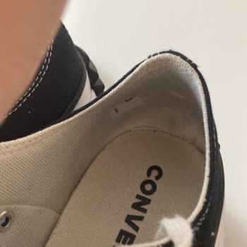 SuperStep Converse Ürün Kalitesizliği Taban Astarının 1 Ayda Yırtılması Sorunu