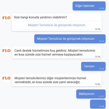 FLO Ayakkabı FLO Asistana Ulaşamamak