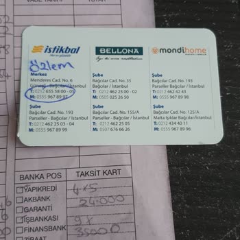 İstikbal Bellona Ürünlerimi Teslim Edemiyor