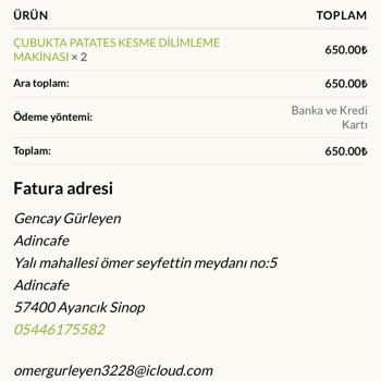 Arasendustriyel.com Ücretimi İade Etmiyorlar Ve Argolu Konuşma
