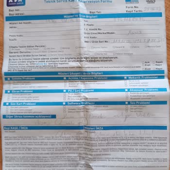 Asus Ayıplı Hizmet, Kasa Vidaları Kendiliğinden Düşmesi