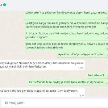 Zara Satın Aldığım Ürünleri Kaybetti.