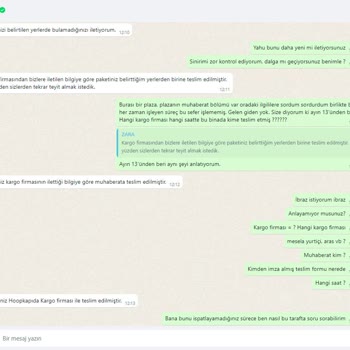 Zara Satın Aldığım Ürünleri Kaybetti.