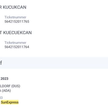 Sunexpress Uçuş Sonrasında Puanları Yüklemiyor.