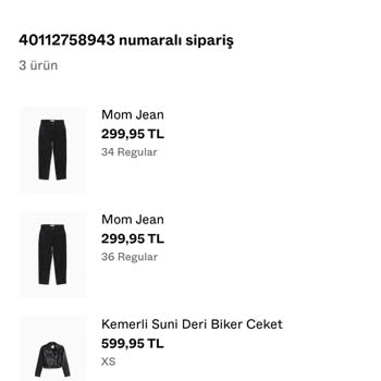 Bershka Ücret İademi Talep Ediyorum.