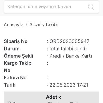 Ev Bazaar AVM Şikayet 1 Aydır Ücretim İade Edilmedi