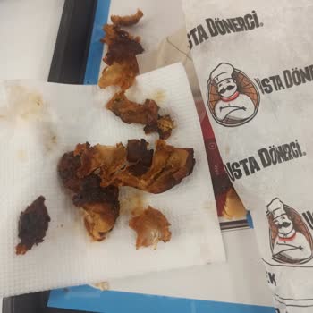 Usta Dönerci Kurumuş Tavuklar Kötü Deneyim