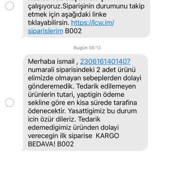 LCW Bayram Üzeri Mağdur Oldum