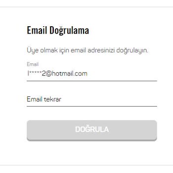 A101 Sitesine Üye Olamıyorum