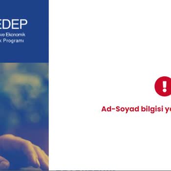 İBB Evlilik Desteği Sistem Hatası!