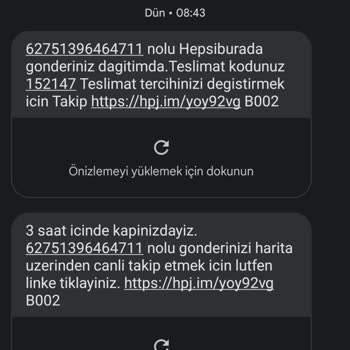 hepsiJET Dağıtımdaki Kargom Teslim Edilmiyor