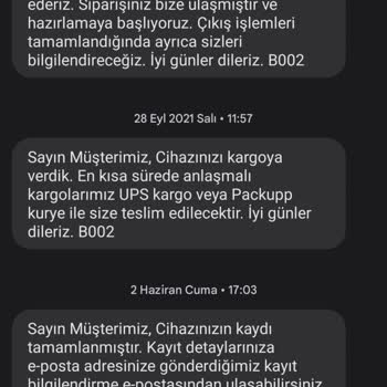 Dyson İptal Edilen Siparişin Ücreti İade Edilmedi