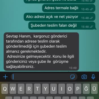 MNG Kargo'nun Teslimat Hatası