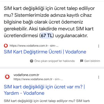 Vodafone E Sim Ücreti