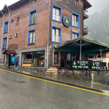 Ayder Koru Otel Cafe Müşteri Kabulü