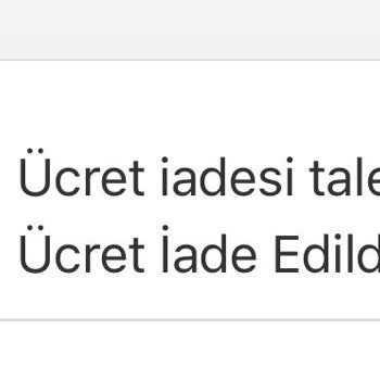 Apple Store Ücret İadesi