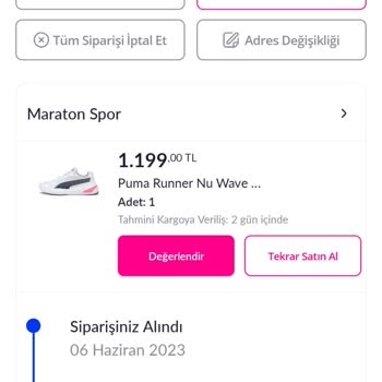 Pazarama Sipariş İptali Yapılamadı, Mağdurum