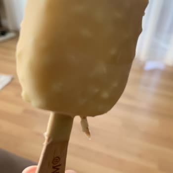 Algida Magnum Double'un İçinde Tahta Parçası!