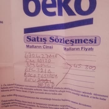 Beko Bayisinden Alınan Farklı Ve Düşük Ücretli Ürünler