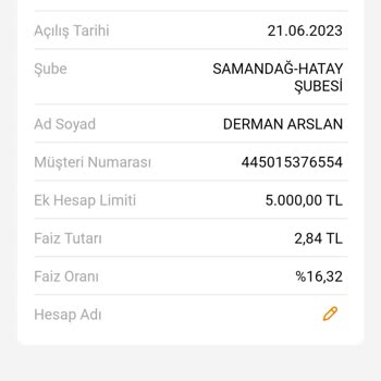 VakıfBank Ek Hesap Yüksek Faiz Oranı