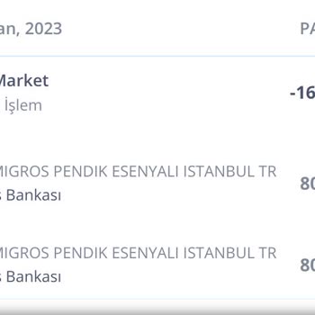 Migros Ekstra Para Çekme