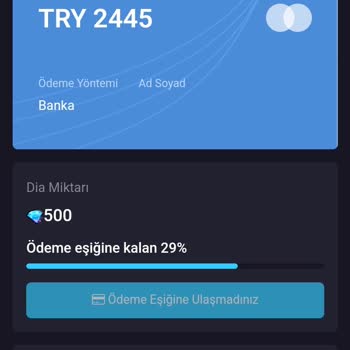 Diaminer Uygulaması Bakiyeyi Geri Çekme