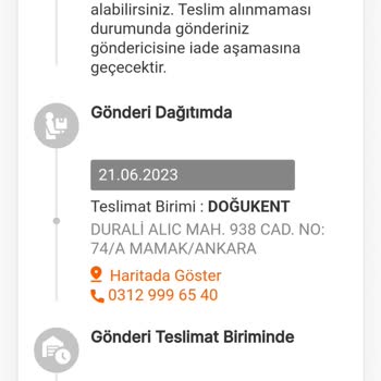 Teslimat Başarısız Oldu MNG