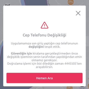 Tiktak Telefon Değişikliği Nedeniyle Onaylama İstiyor