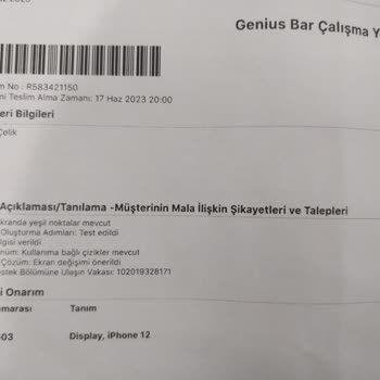 Apple Akasya Teknik Serviste İphone 12 Hasar Gördü Ve Kabul Etmiyorlar