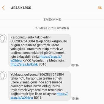 Aras Kargo Aras Kuryesinin Yanlış Bilgi Yayması Müşteri Hizmetlerinin Yalanı
