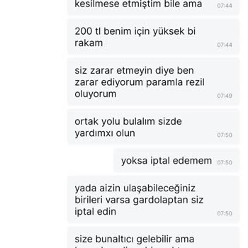 Gardrops Alıcı Koruma Ücreti İadede Geri Verilmiyor
