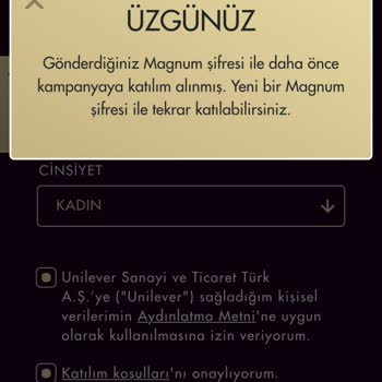 Magnum Şifresi Kullanılmıştır Dedi