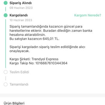 Trendyol Express Trendyol Ekspresin Kargoyu Kargolayamama Sorunu!