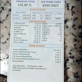 İBB - İstanbul Büyükşehir Belediyesi İSKİ Faturaları Çok Yüksek!