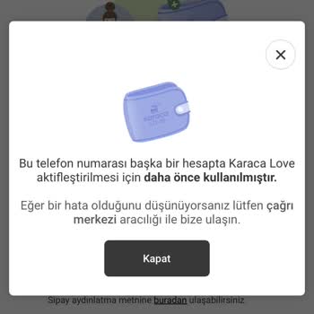Karaca Home Love Bakiyemi Silmiş Ve Numaramı İptal Etmiş