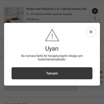 Karaca Home Love Bakiyemi Silmiş Ve Numaramı İptal Etmiş