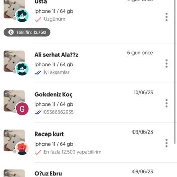 Letgo Gelen Mesajları Göstermiyor