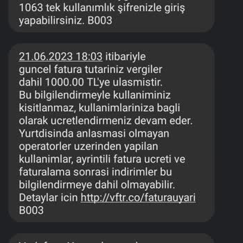 Vodafone Pay Bilgim Dışında Para Çekmekte