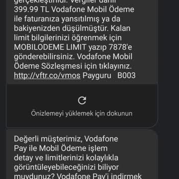Vodafone Pay Bilgim Dışında Para Çekmekte