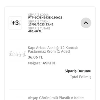 Epttavm Gelmeyen Sipariş Ve İptali