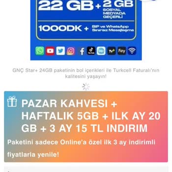 Turkcell'in Resimli Taahhüt Oyunu