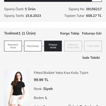 DeFacto Kargo Teslimat ( Gecikmiş Sipariş )