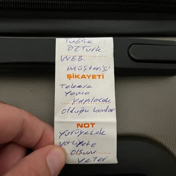 MÇS Çanta Mçs Markalı Valizin İlk Kullanımda Kırılması Ve İade Kabul Etmemeleri