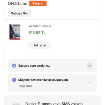 Hepsiburada Vp Aldım Hala Kod Gönderilmedi