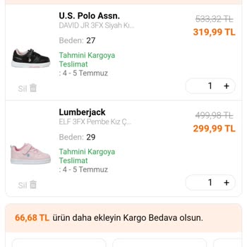 FLO Ayakkabı FLO Bir Alana Bir Bedava Kampanyası Çalışmıyor.