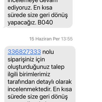 ÇiçekSepeti Teslim Edilmeyen Ürün, İade Edilmeyen Bedel