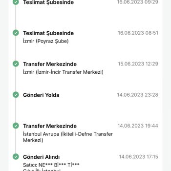 Trendyol Express Sorumsuzluğu Kargonun Gelmemesi