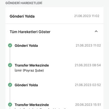 Trendyol Express Sorumsuzluğu Kargonun Gelmemesi
