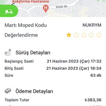 Martı Moped Kask Yerleştirememe