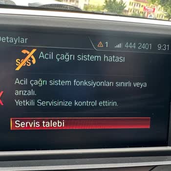 BMW Sos Acil Çağrı Hatası!